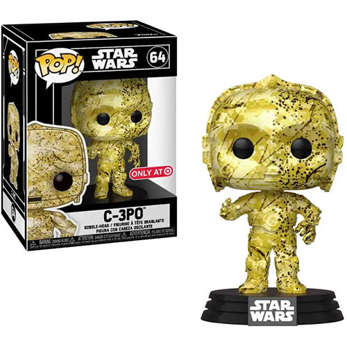 Funko POP! Star Wars Vinyl Bobble-Head Figure - C-3PO [Futura] #64 *Exclusive*