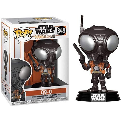 Funko POP! Star Wars The Mandalorian Vinyl Bobble Figure - Q9-0 #349
