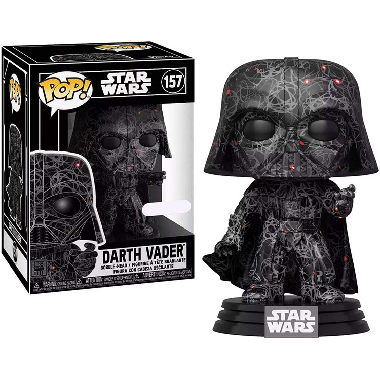 Funko POP! Star Wars Vinyl Bobble-Head Figure - DARTH VADER [Futura] #157 *Exclusive*