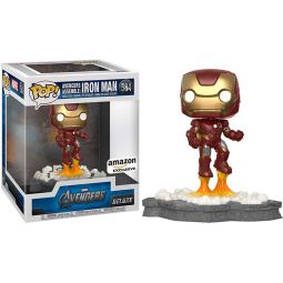 Funko POP! Deluxe Marvel Avengers Vinyl Bobble Figure - AVENGERS ASSEMBLE: IRON MAN #584 *Exclusive*
