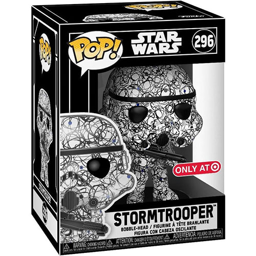 Funko POP! Star Wars Vinyl Bobble-Head Figure - STORMTROOPER [Futura] #296 *Exclusive*