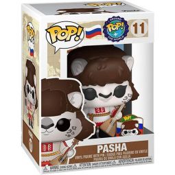 Funko POP! Around the World Vinyl Figure with Pin - PASHA (Russia) #11