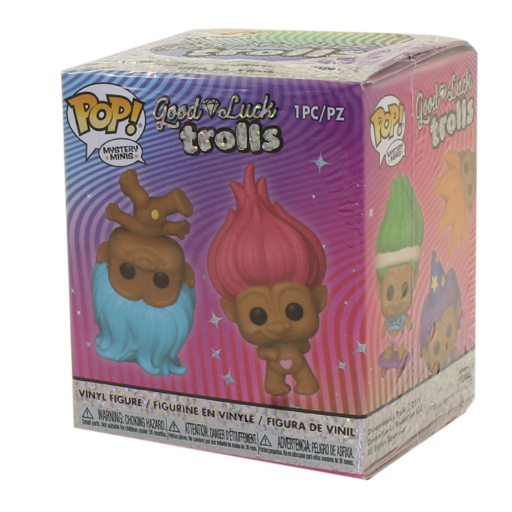 Funko Mystery Mini Vinyl Figures - Classic Trolls (Good Luck) - BLIND BOX