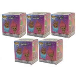 Funko Mystery Mini Vinyl Figures - Classic Trolls (Good Luck) - BLIND BOXES (5 Pack Lot)