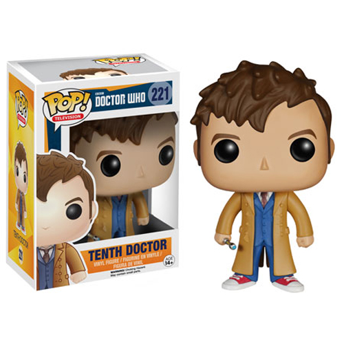 Funko POP! Television - Doctor Who Vinyl Figure - TENTH DOCTOR (10th)  #221