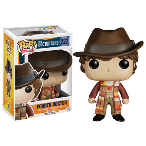 Funko POP! Television - Doctor Who Vinyl Figure - FOURTH DOCTOR (4th) #222