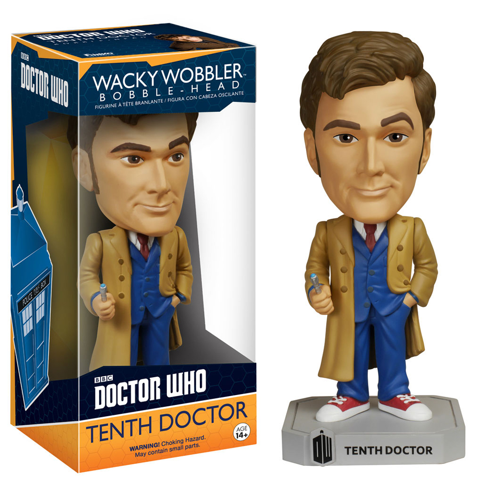 Funko Wacky Wobbler - Doctor Who - DR. #10 (6 inch)