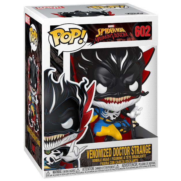 Funko POP! Marvel - Venom S3 Vinyl Bobble Figure - VENOMIZED DOCTOR STRANGE #602