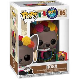 Funko POP! Around the World Vinyl Figure with Pin - ROSA (Mexico) #05