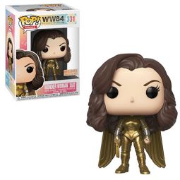 Funko POP! Heroes - Wonder Woman 1984 Vinyl Figure - WONDER WOMAN (Golden Armor) #331
