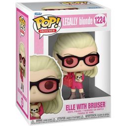 Funko POP! Movies - Legally Blonde Vinyl Figure - ELLE WITH BRUISER (Dog) #1224