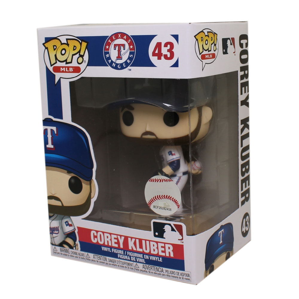 Funko POP! MLB Wave 5 Vinyl Figure - COREY KLUBER (Texas Rangers) #43
