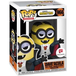 Funko POP! Movies - Minions Vinyl Figure - DAVE'ACULA #966 *Walgreen's Exclusive*