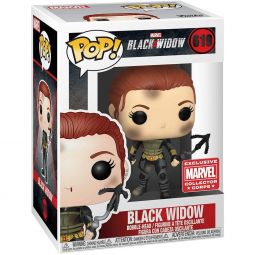 Funko POP! Marvel Vinyl Bobble-Head - Black Widow - BLACK WIDOW #619 *MVCC Exclusive*