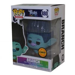 Funko POP! Movies - Trolls World Tour Vinyl Figure - BRANCH (Frowning) *Chase* #880