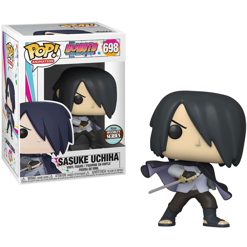 Funko POP! Animation - Boruto: Naruto Next Generations Vinyl Figure - SASUKE w/ Cape #698