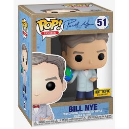 Funko POP! Icons Vinyl Figure - BILL NYE [Globe] #51 *Exclusive*