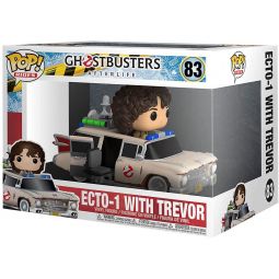 Funko POP! Rides - Ghostbusters Afterlife Vinyl Figure Set - ECTO-1 WITH TREVOR #83