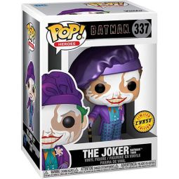 Funko POP! Heroes - Batman Vinyl Figure - THE JOKER (Batman 1989) #337 *CHASE*
