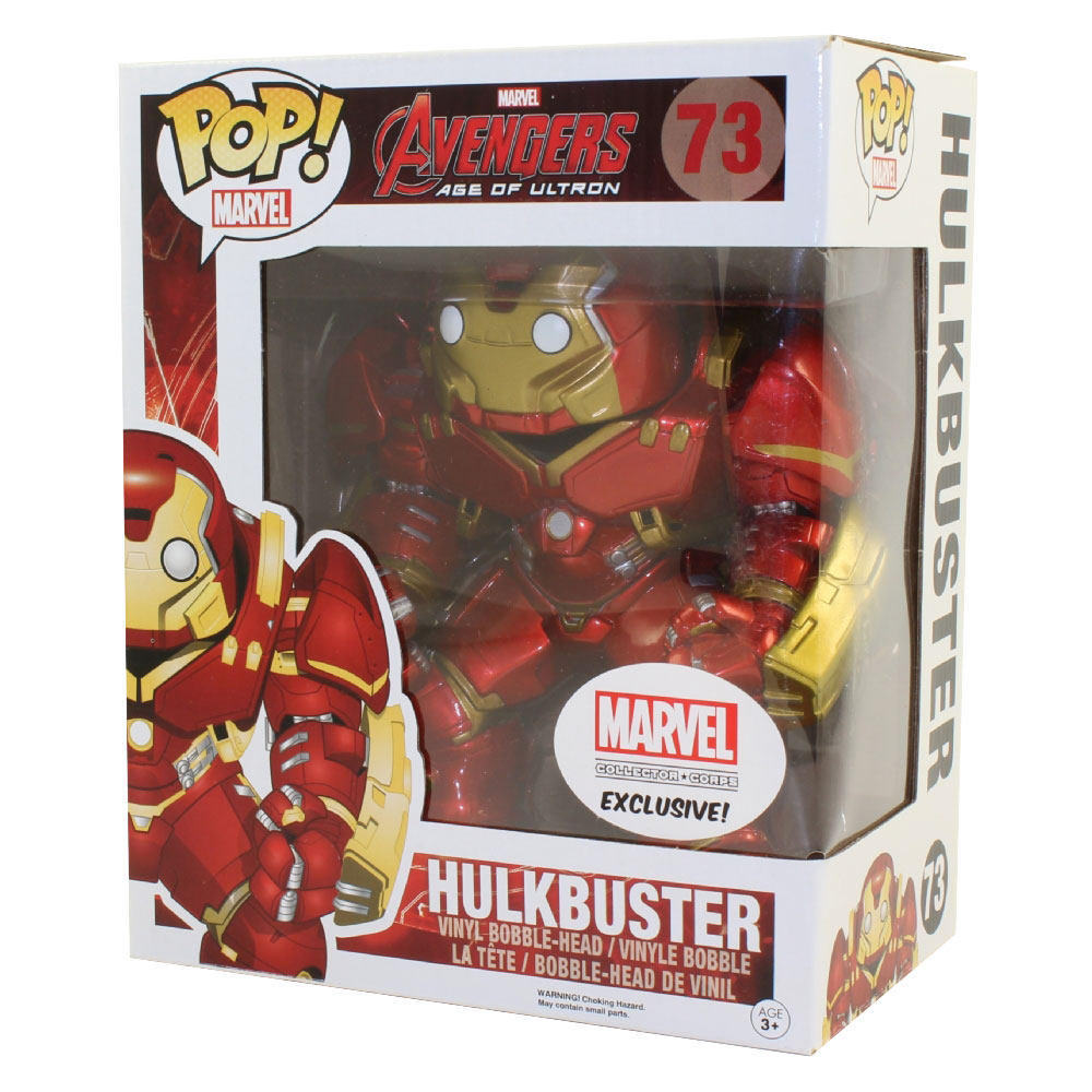 Funko POP! Marvel Collector Corps Vinyl Bobble-Head Figure - HULKBUSTER IRON MAN #73 *Exclusive*