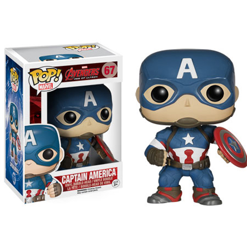 Funko POP! Vinyl Bobble-Head - Avengers Age of Ultron - CAPTAIN AMERICA #67