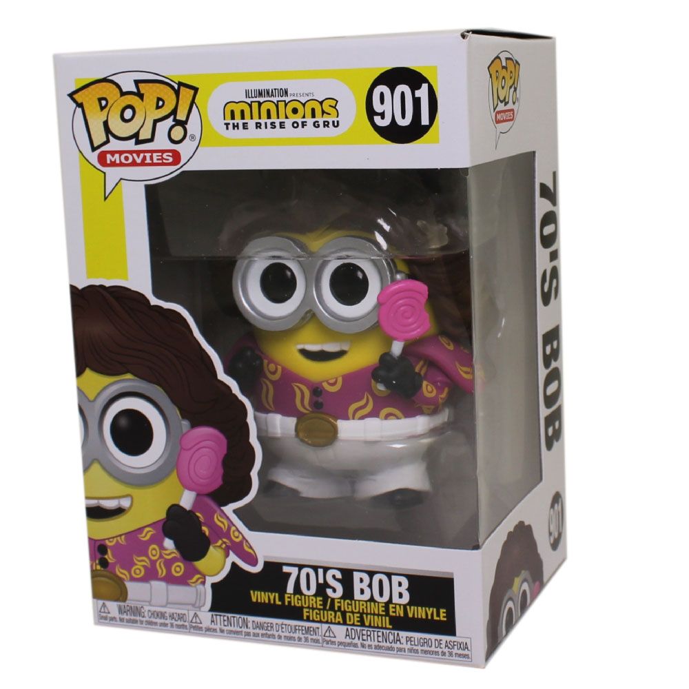 Funko POP! Movies - Minions 2 Vinyl Figure - 70s BOB #901