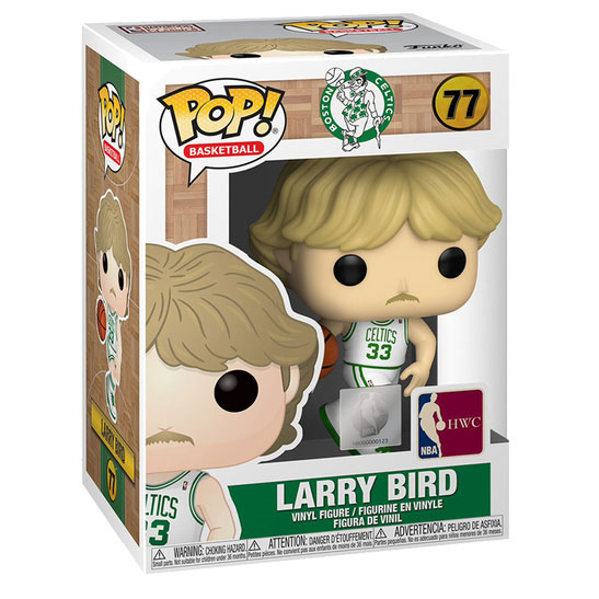 Funko POP! NBA Legends Wave 1 Vinyl Figure - LARRY BIRD (Boston Celtics) #77