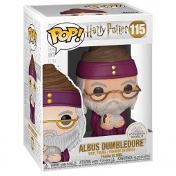Funko POP! Harry Potter S11 Vinyl Figure - DUMBLEDORE w/ Baby Harry #115