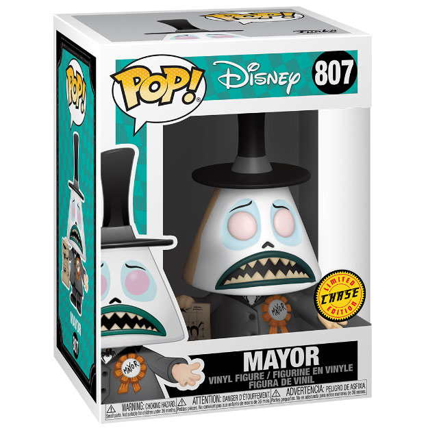 Funko POP! Disney - Nightmare Before Christmas S3 Vinyl Figure - MAYOR #807 *CHASE*
