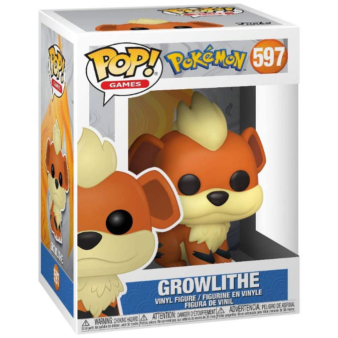 growlithe flocked funko pop