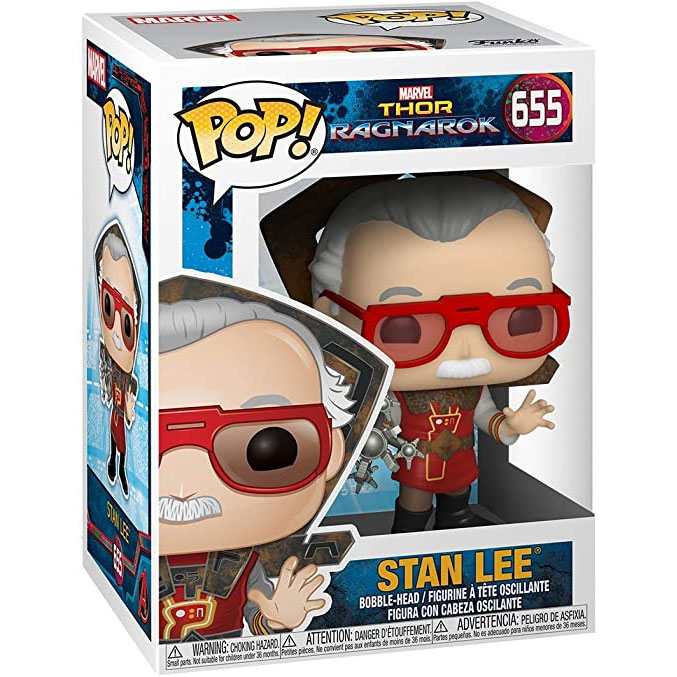 Funko POP! Marvel Icons Vinyl Bobble Figure - STAN LEE (Ragnarok Outfit) #655