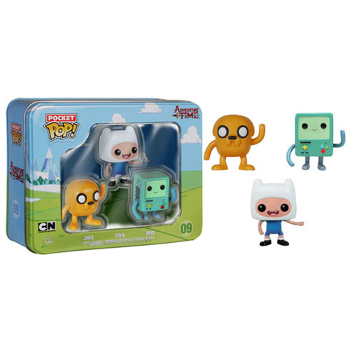 Funko Pocket POP! Tin - Adventure Time - FINN, JAKE & BEEMO