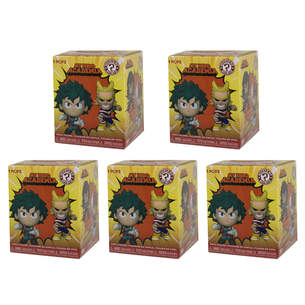 Funko Mystery Minis Vinyl Figure - My Hero Academia - BLIND BOXES (5 Pack Lot)