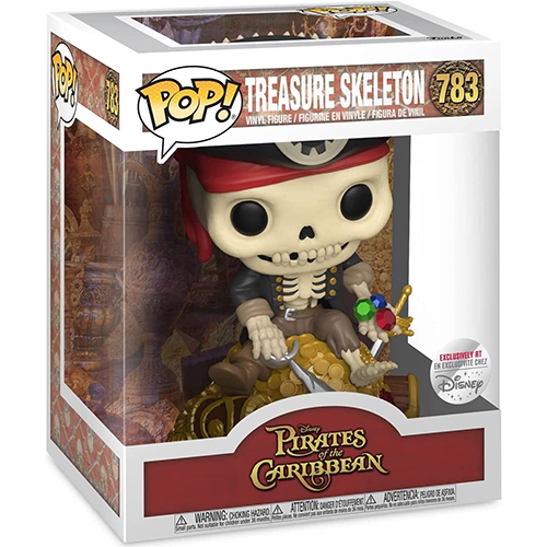 Funko POP! Disney Pirates of the Caribbean Vinyl Figure - TREASURE SKELETON #783 *Exclusive*