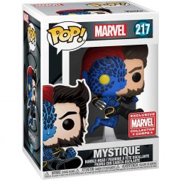Funko POP! Marvel Vinyl Bobble-Head Figure - MYSTIQUE (Transforming) #217 *MVCC Exclusive*