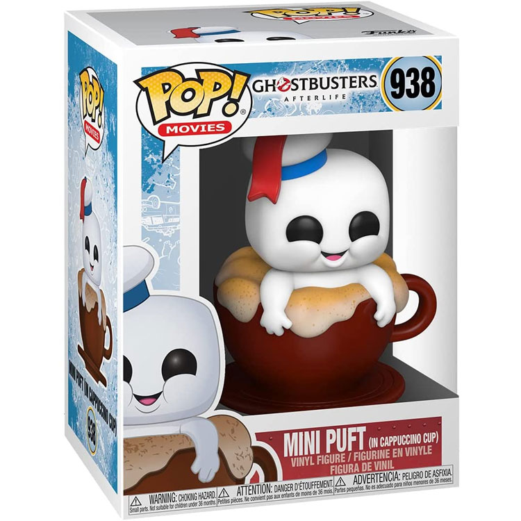 Funko POP! Movies - Ghostbusters Afterlife Vinyl Figure - MINI PUFT (in Cappuccino Cup) #938