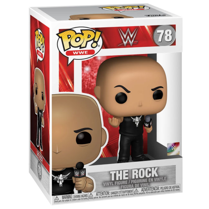 Funko POP! WWE Wave 12 NWSS Vinyl Figure - THE ROCK #78