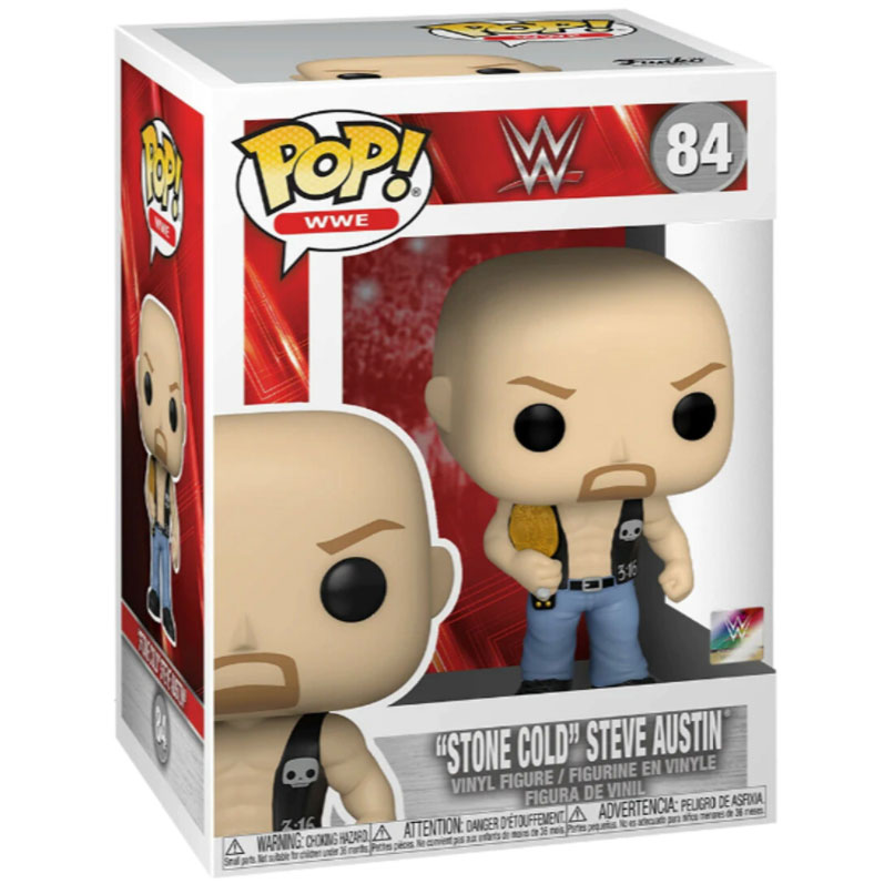 Funko POP! WWE Wave 13 Vinyl Figure - STONE COLD STEVE AUSTIN #84