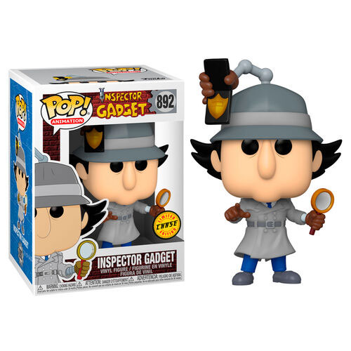 Funko POP! Animation - Inspector Gadget Vinyl Figure - INSPECTOR GADGET #892 *CHASE*