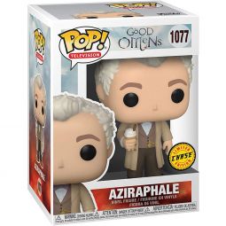 Funko POP! Television - Good Omens Vinyl Figure - AZIRAPHALE w/ Ice Cream Cone *CHASE* Funko POP! Television - Good Omens Vinyl Figure - AZIRAPHALE w/ Ice Cream Cone *CHASE*