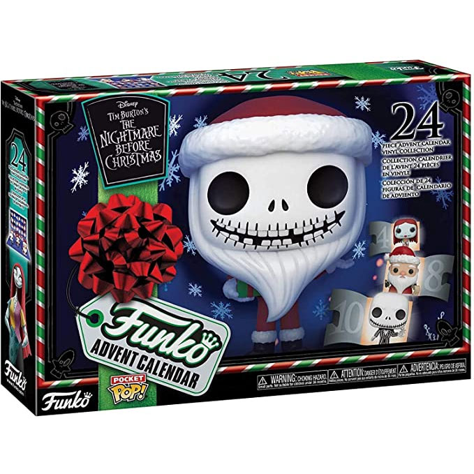 Funko Holiday Advent Calendar 2020 - NIGHTMARE BEFORE CHRISTMAS (24 Figures included)