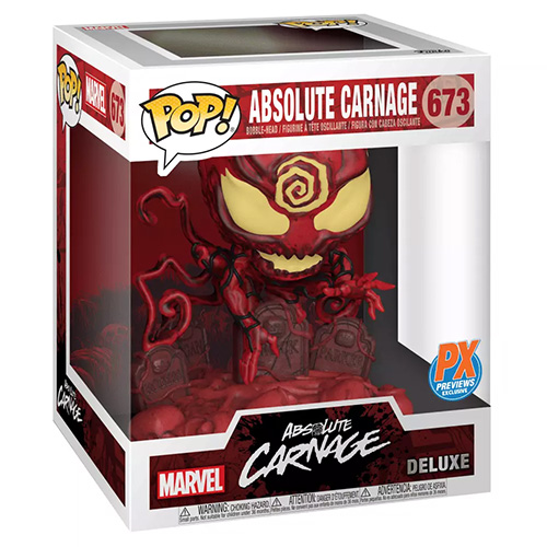 Funko POP! Deluxe Marvel Vinyl Bobble Figure - ABSOLUTE CARNAGE #673 *Exclusive*