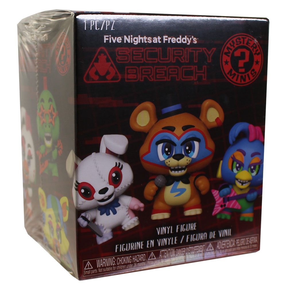 Five Nights at Freddy's: Security Breach Mystery Minis – Mini-Figuras Funko  Blind-Box « Blog de Brinquedo