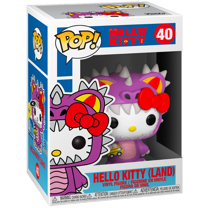 Funko POP! Sanrio - Hello Kitty Vinyl Figure - LAND KAIJU #40