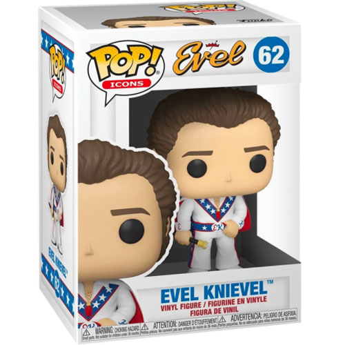 Funko POP! Icons Vinyl Figure - EVEL KNIEVEL #62