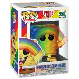Funko POP! PRIDE Vinyl Figure - SPONGEBOB (Rainbow Colored) #558