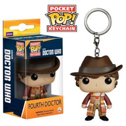Funko Pocket POP! Keychain - Doctor Who - FOURTH DOCTOR (4th) (1.5 inch)