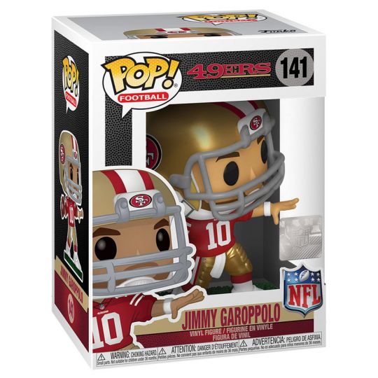 Funko POP! NFL Wave 7 Vinyl Figure - JIMMY GAROPPOLO (San Francisco 49ers)  #141:  - Toys, Plush, Trading Cards, Action Figures & Games  online retail store shop sale