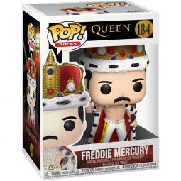 Funko POP! Rocks - Queen S2 Vinyl Figure - FREDDIE MERCURY (King) #184