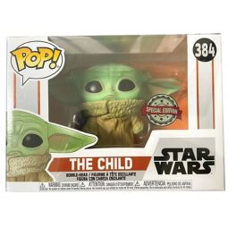 Funko POP! Star Wars Mandalorian Vinyl Bobble Figure - THE CHILD [Sad] #384 *Exclusive*
